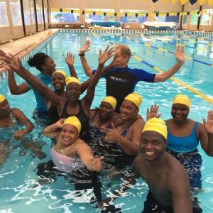 Domestic Workers Learn To Swim 10