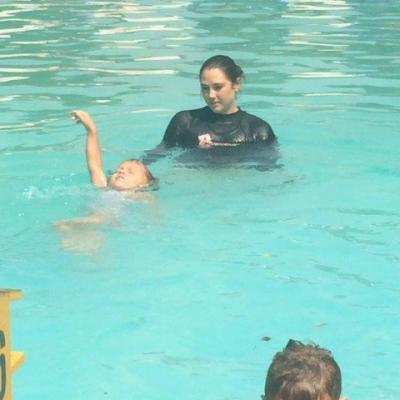 Sarahs Swim Academy Teaching Outdoors 2015 12