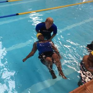 Domestic Workers Learn To Swim 13