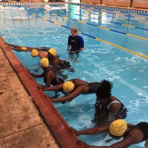 Domestic Workers Learn To Swim 21
